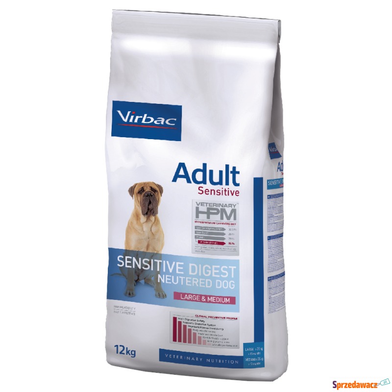 Virbac HPM Adult Sensitive Neutered Large & Medium... - Karmy dla psów - Szczecin