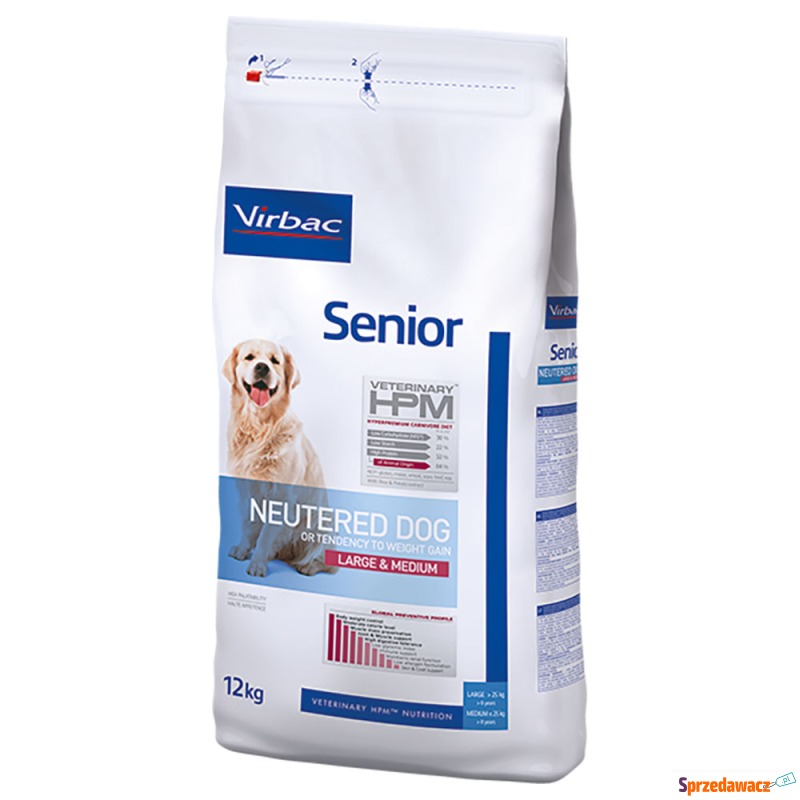 Virbac Veterinary HPM Dog Senior Neutered Large... - Karmy dla psów - Szczecinek