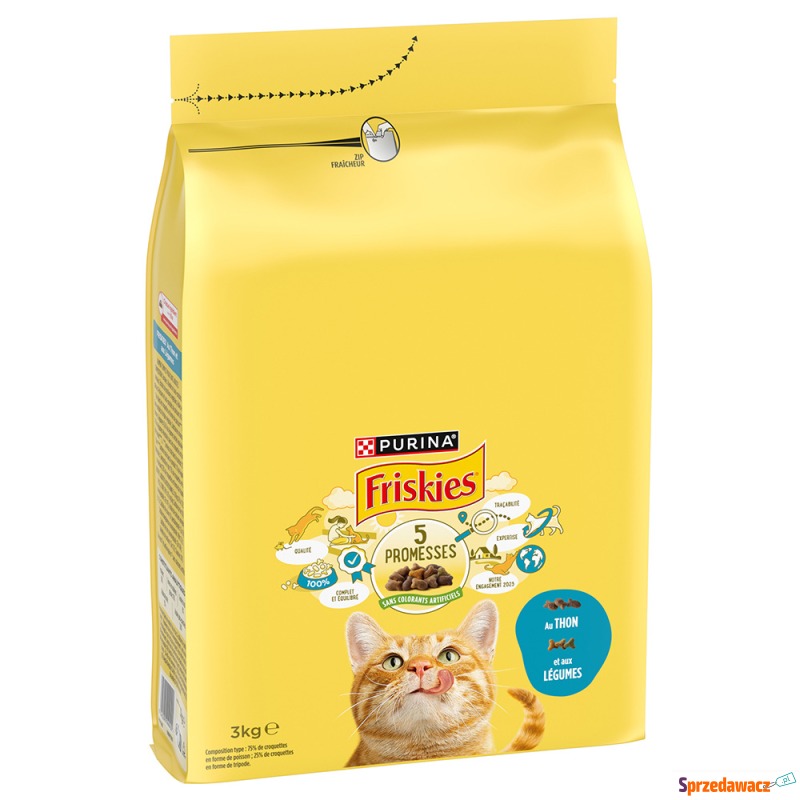 PURINA Friskies Adult Cat, z tuńczykiem i war... - Karmy dla kotów - Puławy