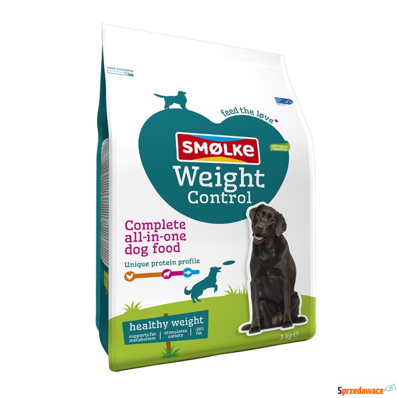 Smølke Weight Control Zdrowa waga - 3 kg - Karmy dla psów - Szczecin