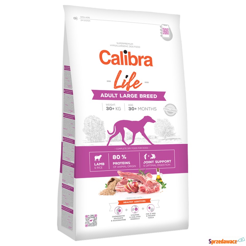 Calibra Dog Life Adult Large Breed Lamb - wygodne... - Karmy dla psów - Gliwice