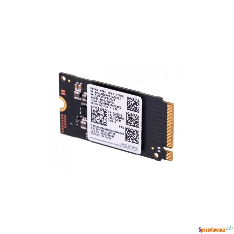 Dysk Samsung SSD 256GB M.2 PCIe MZALQ256HBJD-00BL2... - Dyski twarde - Kalisz