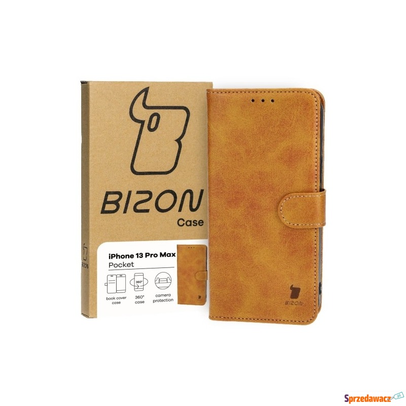 Etui z klapką Bizon Case Pocket do iPhone 13 Pro... - Etui na telefon - Białystok