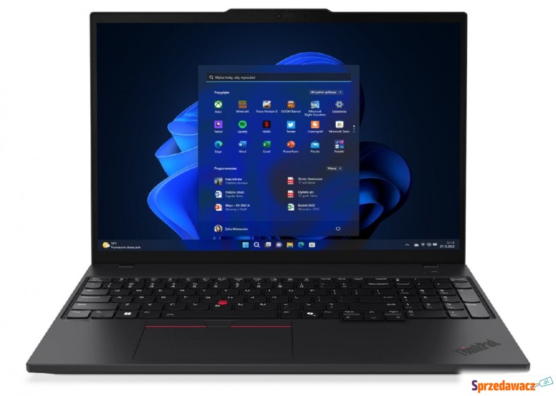 Lenovo ThinkPad T16 G3 - Ultra 7 155U | 16''-WUXGA... - Laptopy - Żelice