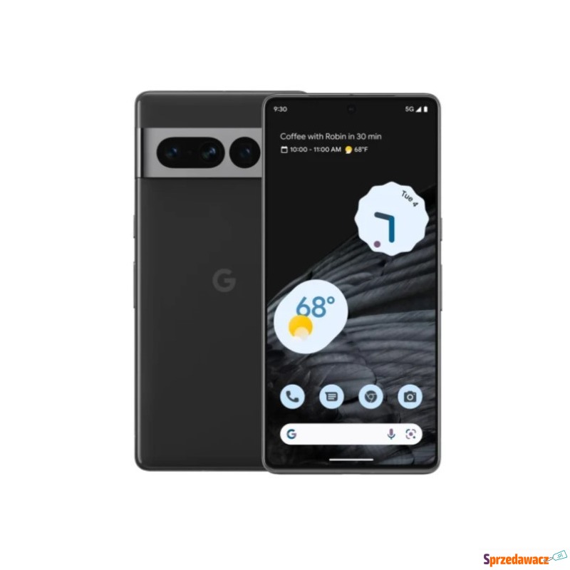 Google Pixel 7 Pro 12/128GB 5G Obsidian Black - Telefony komórkowe - Kalisz