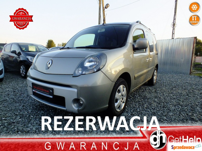 Renault Kangoo -  1.6 Benzyna 106 KM, klima,... - Samochody osobowe - Pogwizdów