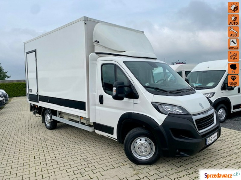 Peugeot Boxer - SALON PL / Kontener + Winda /... - Dostawcze i ciężarowe - Leszno