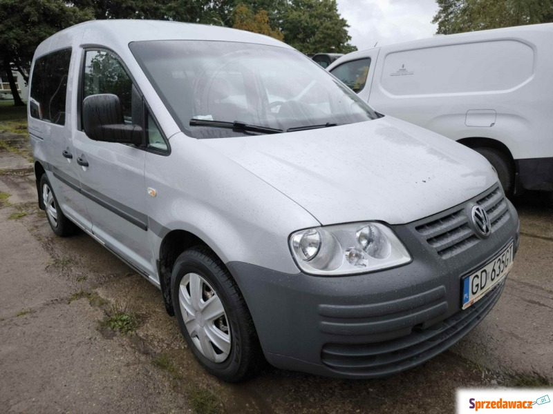 Volkswagen Caddy 2009,  1.6 benzyna - Na sprzedaż za 11 685 zł - Komorniki