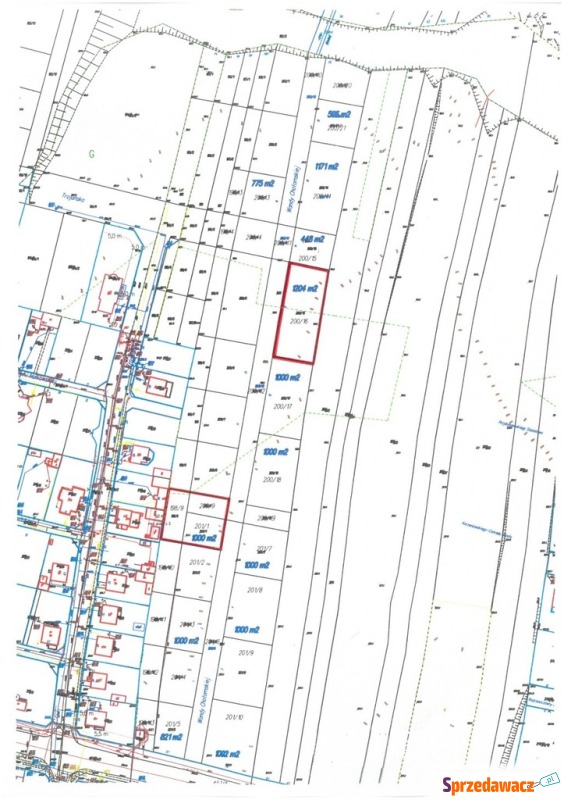 Działka budowlana na sprzedaż, 1000m², Zgierz,... - Działki na sprzedaż - Zgierz