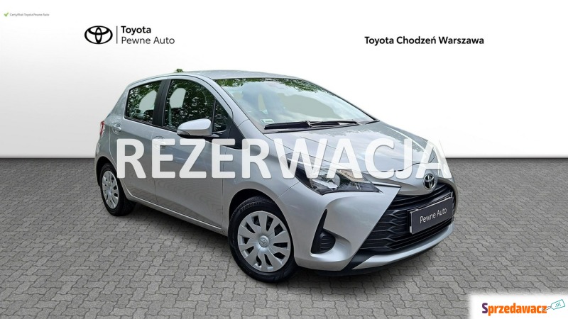 Toyota Yaris  Hatchback 2019,  1.0 benzyna - Na sprzedaż za 48 900 zł - Piaseczno