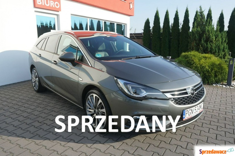 Opel Astra 2017,  1.4 benzyna - Na sprzedaż za 49 900 zł - Gniezno