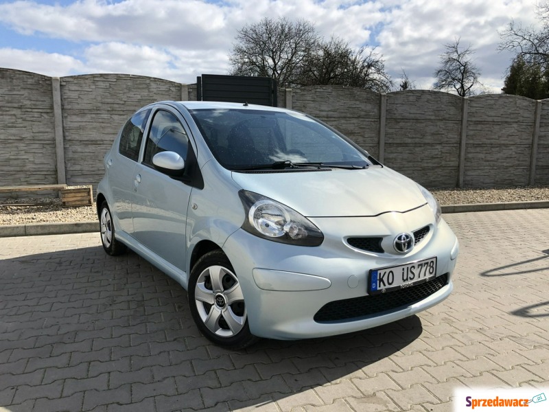 Toyota Aygo - KLIMA!!! Bezwypadkowy Serwis w ASO... - Samochody osobowe - Poznań