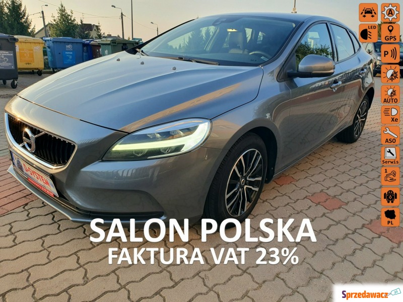 Volvo V40  Hatchback 2019,  2.0 diesel - Na sprzedaż za 58 536 zł - Białystok