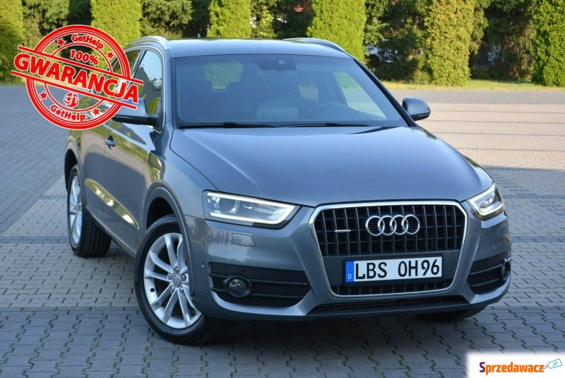 Audi Q3 - Quattro bi-xenon Led Skóry Navi Czarny... - Samochody osobowe - Ostrów Mazowiecka