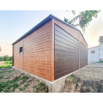 Garaż Blaszany 6x6m - 2x Brama Uchylna - 2x Okna... - Garaże i wiaty - Pabianice - zdjęcie 3