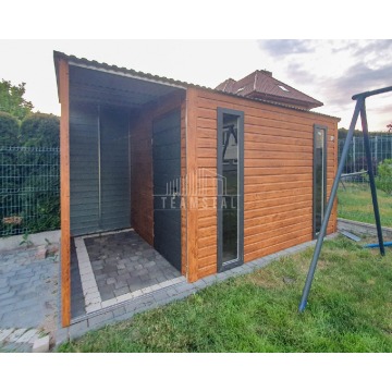 Schowek Domek Ogrodowy 2,5x2m + Wiata 1m 2x Okno... - Altany, domki, namioty - Siedlce - zdjęcie 2