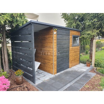 Schowek - Domek Ogrodowy 2x2,5m + Wiata 1m - Drzwi... - Altany, domki, namioty - Kraków - zdjęcie 4