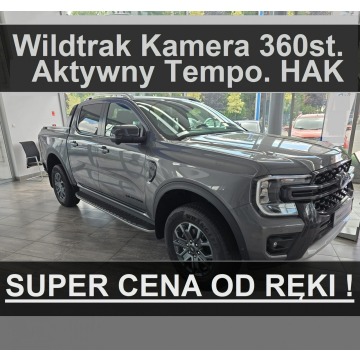 Ford Ranger - Nowy Ranger Wildtrak 205KM 4x4 Roleta Kamera 360 Niska Cena 2559 zł