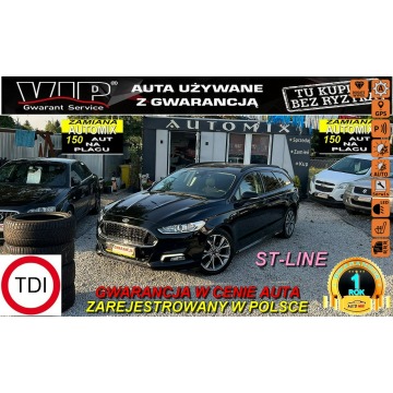 Ford Mondeo - Pełny ST-LINE ! 2,0 Tdci 180KM ,Automat,Navi,GWARANCJA/Możliwa Zamiana