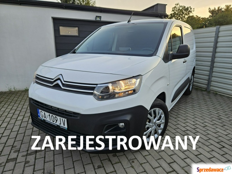 Citroen Berlingo - 1.5 HDI 102KM zadbany BEZW... - Dostawcze i ciężarowe - Gdynia