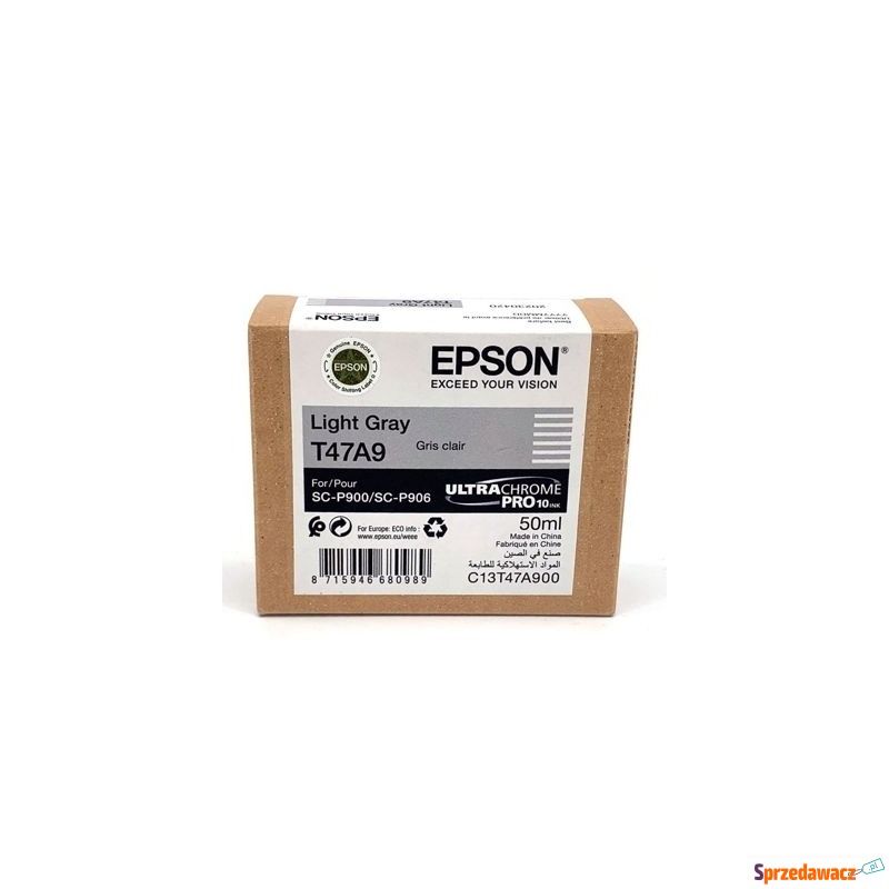 Tusz Oryginalny Epson T47A9 (C13T47A900) (Jasny... - Tusze, tonery - Włocławek