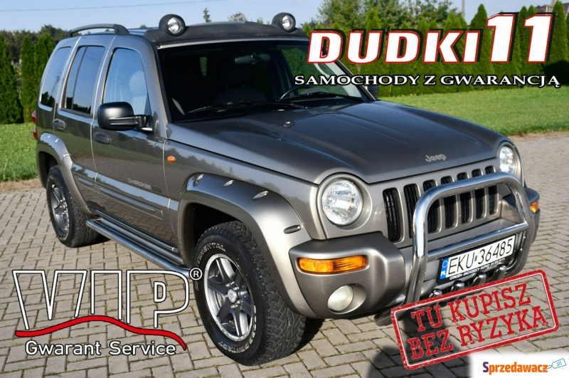 Jeep Cherokee - 3,7benz DUDKI11 4X4,Reduktor,... - Samochody osobowe - Kutno