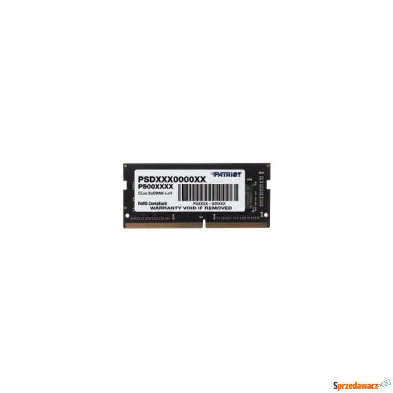 Patriot DDR4 16GB 3200MHz 1 Rank Bulk Hynix Chip... - Pamieć RAM - Piaseczno