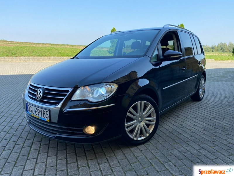 Volkswagen Touran - DSG - 2009r - 2.0Tdi - 140... - Samochody osobowe - Głogów