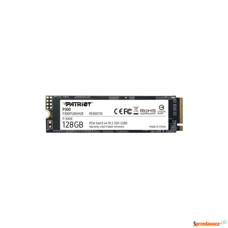 SSD Patriot Viper P300 M.2 PCI-Ex4 NVMe 128GB - Dyski twarde - Koszalin