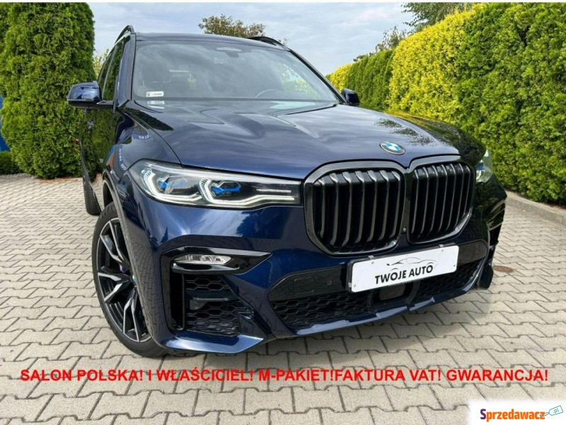 BMW X7 - Salon Polska,M-pakiet,roczna gwarancja! - Samochody osobowe - Tarnów