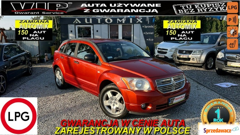 Dodge Caliber  Hatchback 2007,  1.8 benzyna+LPG - Na sprzedaż za 15 900 zł - Świdnica