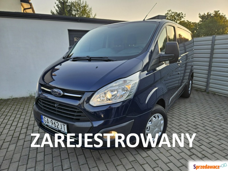 Ford Transit Custom - 2.0 TDCi 130KM bezwypadek... - Dostawcze i ciężarowe - Gdynia