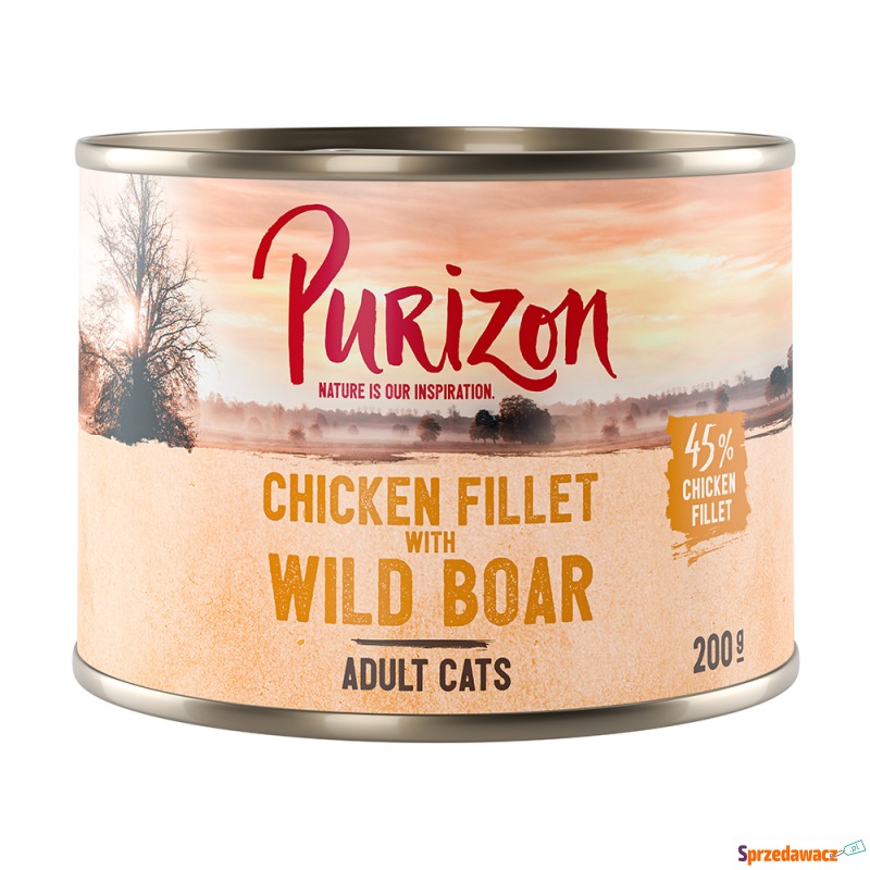 Purizon Adult, 12 x 200 g, bez zbóż - Filet z... - Karmy dla kotów - Wrocław