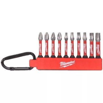 Zestaw bitów udarowych Milwaukee 4932492939 Shockwave Impact Duty (10 sztuk)