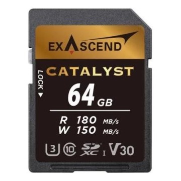 ExAscend 64GB SDXC Catalyst UHS-I V30 U3