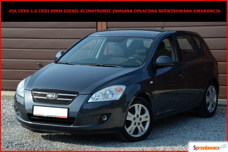 Kia Ceed 1.6 CRDi 16V 90KM Diesel Zamiana Opł... - Samochody osobowe - Zamość