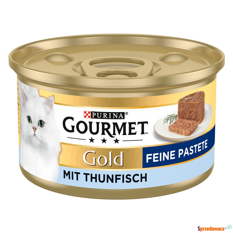 Megapakiet Gourmet Gold Feine Pastete, 48 x 85... - Karmy dla kotów - Wałbrzych