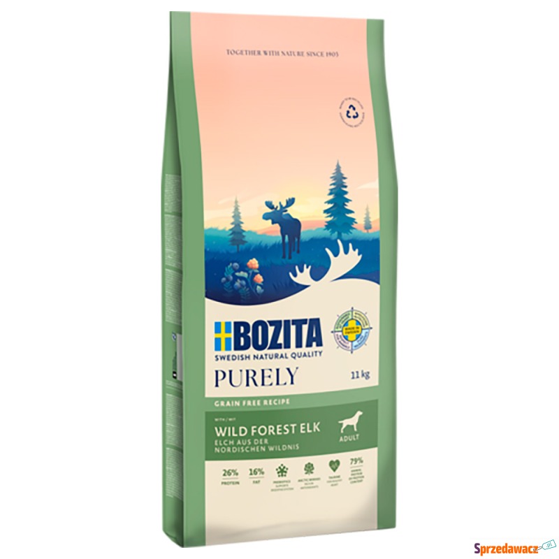 10% taniej! Bozita Dog Purely Grain Free, sucha... - Karmy dla psów - Żory