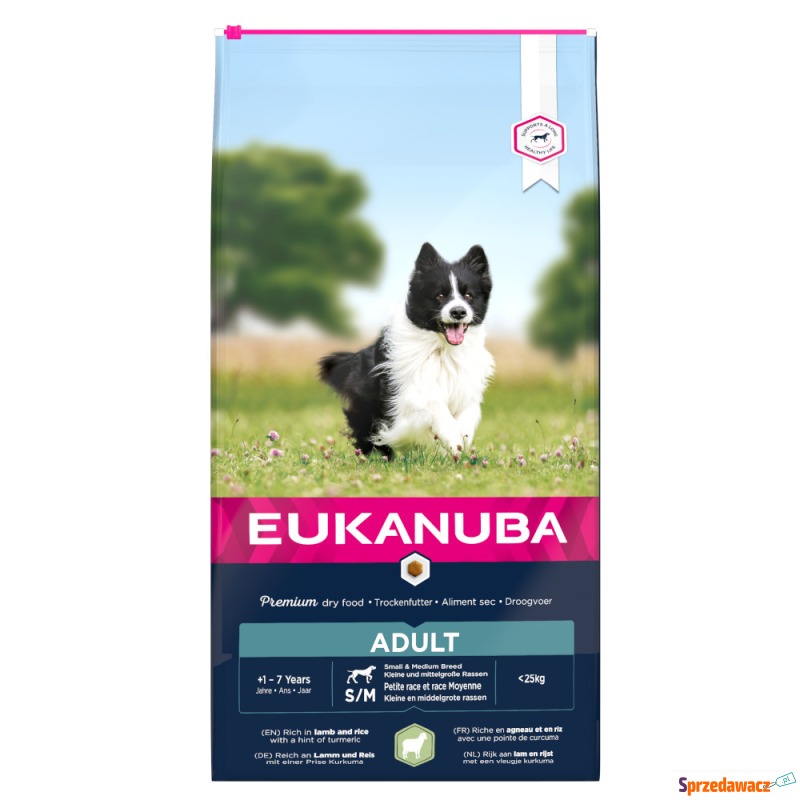 Dwupak Eukanuba Small & Medium Breed - Adult Small... - Karmy dla psów - Chorzów