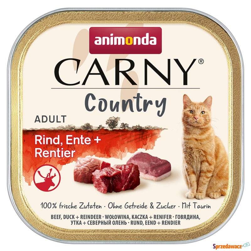 animonda Carny Country Adult, 32 x 100 g - Wo... - Karmy dla kotów - Grudziądz