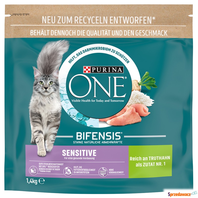 PURINA ONE Sensitive - 1,4 kg - Karmy dla kotów - Ostrołęka