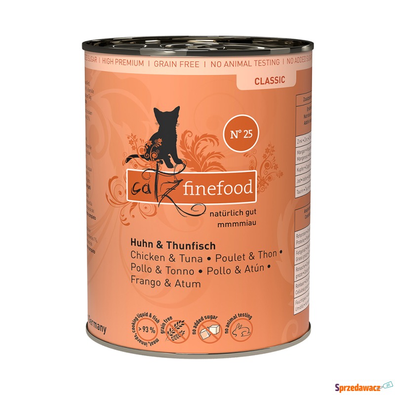 catz finefood w puszce, 6 x 400 g - Kurczak z... - Karmy dla kotów - Skierniewice