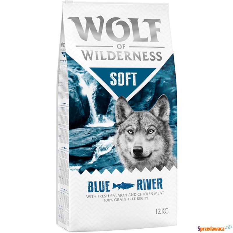 Wolf of Wilderness „Soft – Blue River”, łosoś... - Karmy dla psów - Szczecin