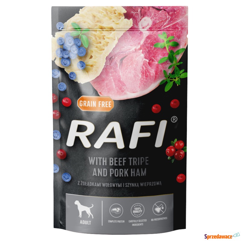 Rafi Dog, 10 x 500 g - Żwacze wołowe - Karmy dla psów - Gorzów Wielkopolski