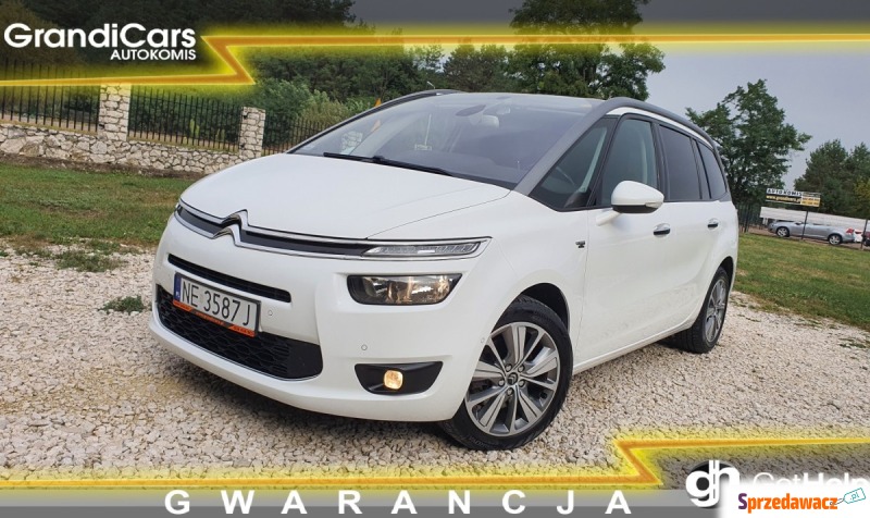 Citroen C4 Grand Picasso  Minivan/Van 2014,  2.0 diesel - Na sprzedaż za 39 999 zł - Chmielnik