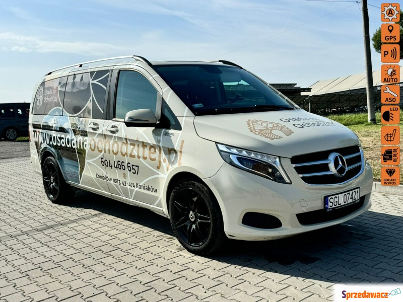 Mercedes V 220 - Avantgarde*Led*Navigacja*Cli... - Samochody osobowe - Sośnicowice