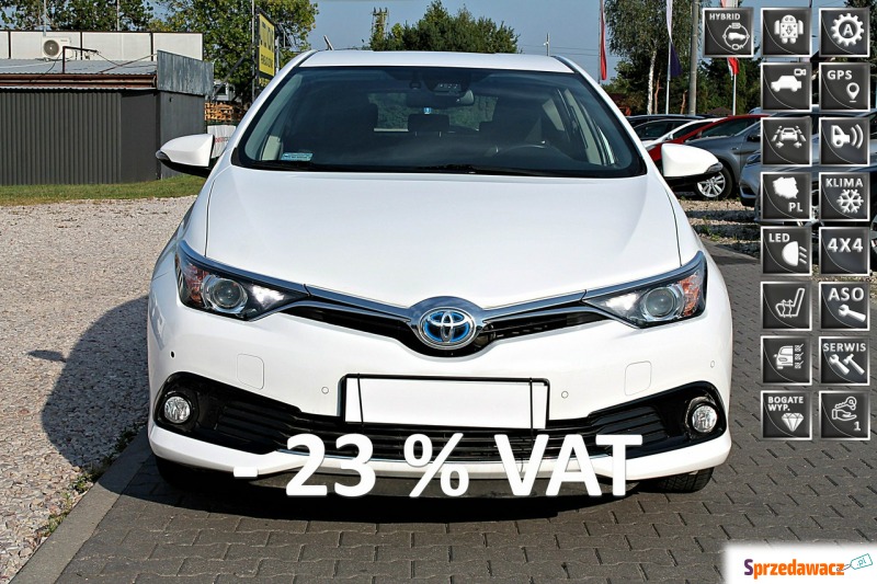 Toyota Auris  Hatchback 2018,  1.8 hybryda - Na sprzedaż za 69 998 zł - Warszawa