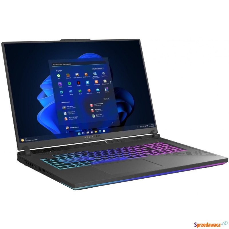 Asus ROG Strix G18 G814JI-N6132W - i7-13650HX... - Laptopy - Kołobrzeg