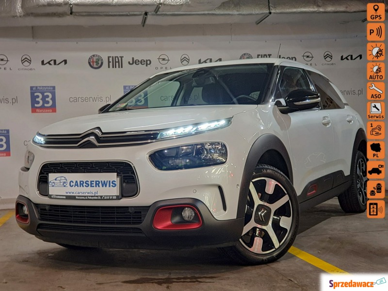 Citroen C4 Cactus  Hatchback 2018,  1.2 benzyna - Na sprzedaż za 51 800 zł - Warszawa