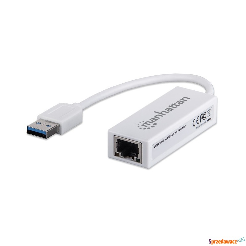 Manhattan Konwerter USB na RJ45 - Karty sieciowe - Świnoujście